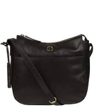 Pure Luxuries London Vintage Black 'Farlow' Shoulder Bag