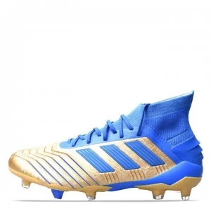 adidas Predator 19.1 Men FG Football Boots - Gold/Blue/White