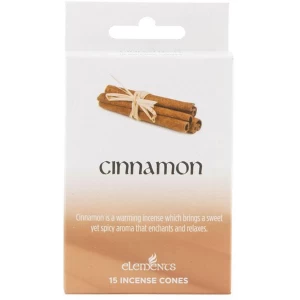 12 Packs of Elements Cinnamon Incense Cones