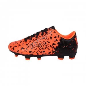 Sondico Blaze FG Child Football Boots - Black/Orange