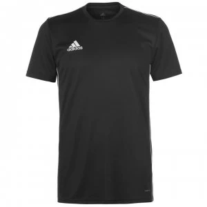 adidas adidas Mens Primegreen Football Core 18 Jersey - Black/White
