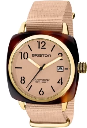 Briston Watch Clubmaster Classic 3 Hands Nude