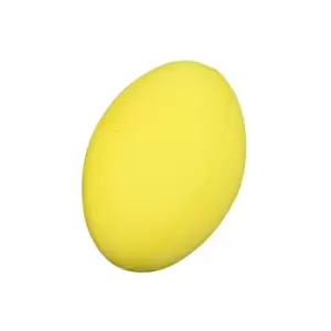 Uncoated Foam Rugby Ball Yellow