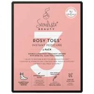 Seoulista Beauty Gifts and Sets 3 Pack Rosy Toes Instant Pedicure