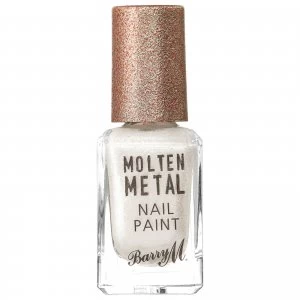 Barry M Cosmetics Molten Metal Nail Paint (Various Shades) - Ice Queen