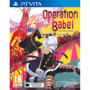 Operation Babel New Tokyo Legacy PS Vita Game