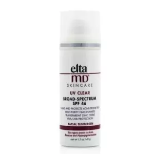 EltaMDUV Clear Facial Sunscreen SPF 46 - For Skin Types Prone To Acne, Rosacea & Hyperpigmentation 48g/1.7oz