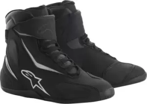 Alpinestars Fastback 2 Drystar Motorcycle Shoes, black-white, Size 40 41, black-white, Size 40 41