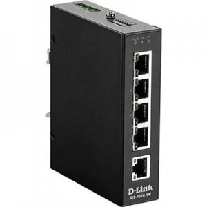 D-Link DIS-100G-5W Network RJ45 switch 5 ports