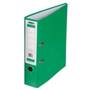 Original Concord A4 Classic Lever Arch File Printed Lining Capacity 70mm Green Pack of 10