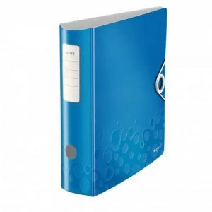 Leitz 180&deg; Active WOW Lever Arch File. A4. 75mm. Blue. - Outer