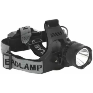 Loops - Rechargeable Head Torch - Three Light Settings - 3W cree xpe LED - Micro usb