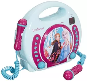 Lexibook Disney Frozen 2 CD Player with Microphones
