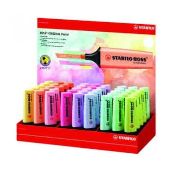 Stabilo Boss Pastel Highlighters Assorted Counter Display Unit Pack of