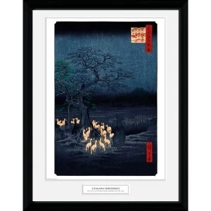 Hiroshige The Sea At Satta 12" x 16" Collector Print