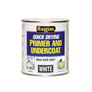 Rustins Quick Dry Primer & Undercoat White 500ml