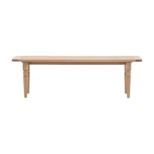 Gallery Interiors Ascot Dining Bench in Natural