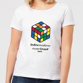 Information Overload Womens T-Shirt - White - L