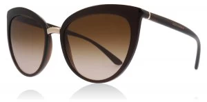 Dolce & Gabbana DG6113 Sunglasses Transparent Brown 315913 55mm
