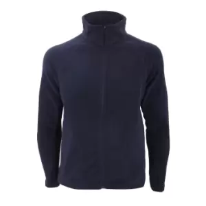 Result Core Mens Micron Anti Pill Fleece Jacket (2XL) (Navy Blue)