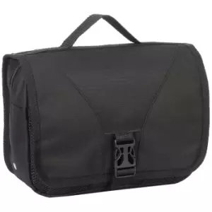 Bristol Folding Travel Toiletry Bag - 4 Litres (Pack of 2) (One Size) (Black) - Shugon