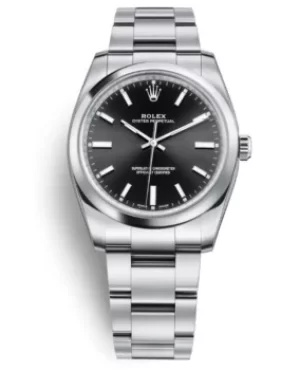 Rolex Oyster Perpetual Black Dial Womens Watch M114200-0023 M114200-0023
