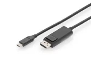 Digitus USB Type-C Gen 2 adapter / converter cable, Type-C to DP