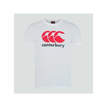 Canterbury - Junior Logo T-Shirt - 8 Years - White