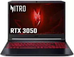 Acer Nitro 5 AN515-57 Gaming Laptop, Intel Core i5-11400H, 16GB RAM, 512B PCIe SSD, 15.6" Full HD IPS 144Hz, NVIDIA GeForce RTX 3050 4GB, Windows