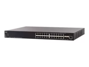 Cisco SX350X-24-K9-UK - Managed - L2/L3 - 10G Ethernet (100/1000/10000) - Rack mounting (SX350X-24-K9-UK)
