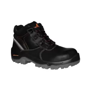 Delta Plus Mens Phoenix Composite Leather Safety Boots (9 UK) (Black)