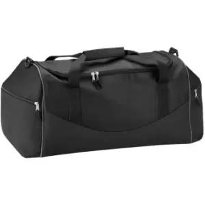 Teamwear Holdall Duffle Bag (55 Litres) (One Size) (Black/Graphite) - Black/Graphite - Quadra