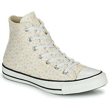 Converse CHUCK TAYLOR ALL STAR CANVAS BRODERIE HI womens Shoes (High-top Trainers) in White