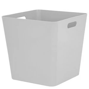Wham Studio Basket Medium duty Grey Plastic Large Storage box
