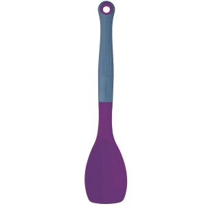 KitchenCraft Colourworks Silicone Spoon Spatula - Purple