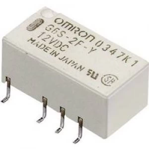 PCB relays 5 Vdc 2 A 2 change overs Omron G6S 2F 5