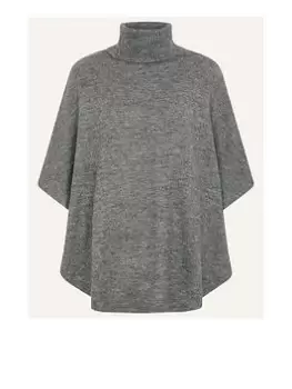 Accessorize Cosy Knit Pullover (Dark Grey)