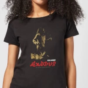 Bob Marley Exodus Womens T-Shirt - Black
