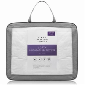 Hotel Collection Hungarian Goose Down 4.5 Tog Duvet - White