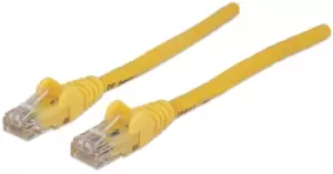 Network Patch Cable - Cat6 - 5m - Yellow - CCA - U/UTP - PVC - RJ45 - Gold Plated Contacts - Snagless - Booted - Polybag - 5m - Cat6 - U/UTP (UTP) -