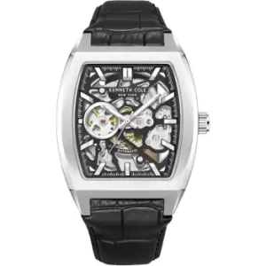 Kenneth Cole Mens Kenneth Cole Automatic KCWGE0013807 - Silver and Black