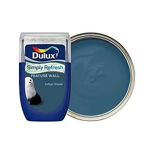 Dulux Simply Refresh Feature Wall Indigo Shade Matt Emulsion Paint 30ml