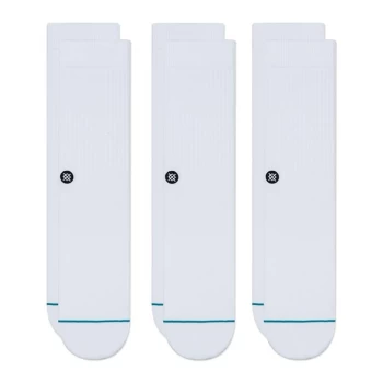 Stance Stance Icon 3 Pack Socks - White