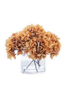 Gallery Autumn Hydrangea With Glass Vase