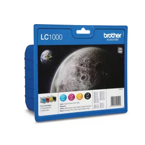 Brother LC1000 Black and Tri Colour Ink Cartridge