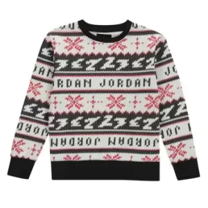Air Jordan Holiday Crew Sweater Junior Boys - Multi
