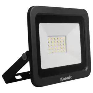 Kosnic KFLDHS10Q465-W65-BLK 10W 6500K Eco LED Floodlight - Black - 294567