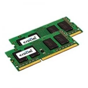 Crucial 4GB (2x2GB) DDR3-1600 1.35V SO-DIMM Memory