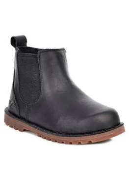 UGG Callum Boot - Black, Size 8 Younger