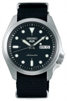Seiko 5 Sport Automatic Black Fabric Strap SRPE67K1 Watch